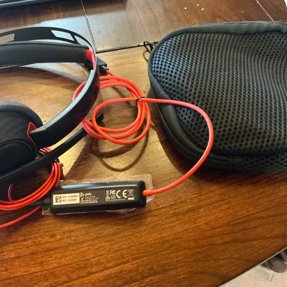 Poly Over Ear Headset - Brand New